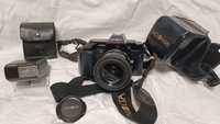Плівкова дзеркальна камера Minolta 5000 AF 35 мм із об’єктивом зі збіл
