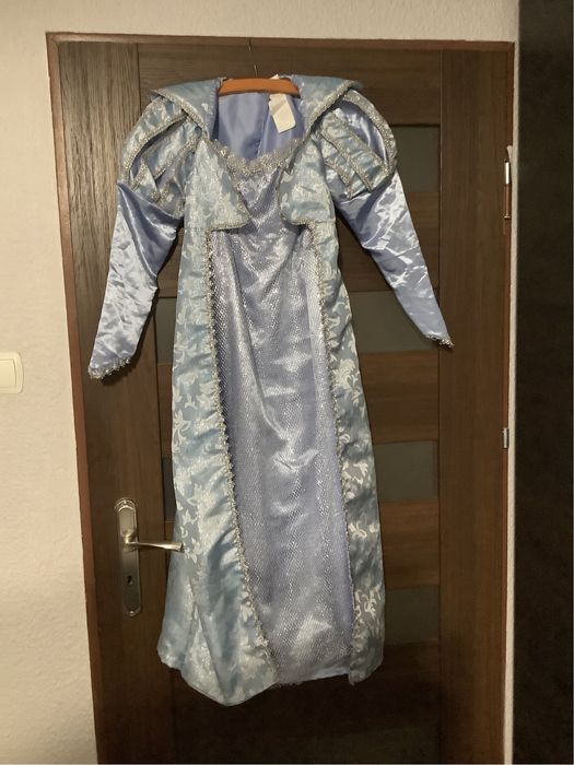 Sukienka niebieska błękitna Elsa kostium Elsy Kraina Lodu Elsa