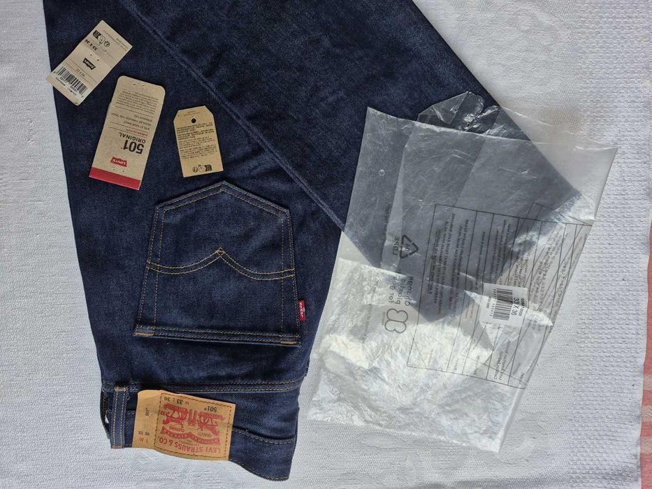 Levis 501 STF джинси 33/34 оригінал