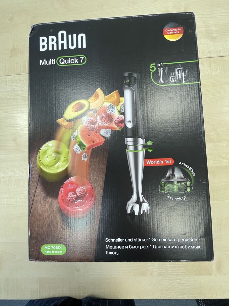 Blender Braun MultiQuick 7 /Minipimer 7  MQ7045X