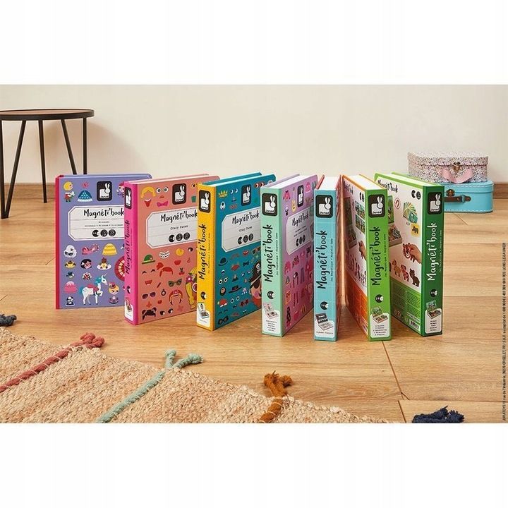 Układanka Magnetyczna Zwierzęta Magnesy 3+ Edukacyjna Janod Magnetiboo