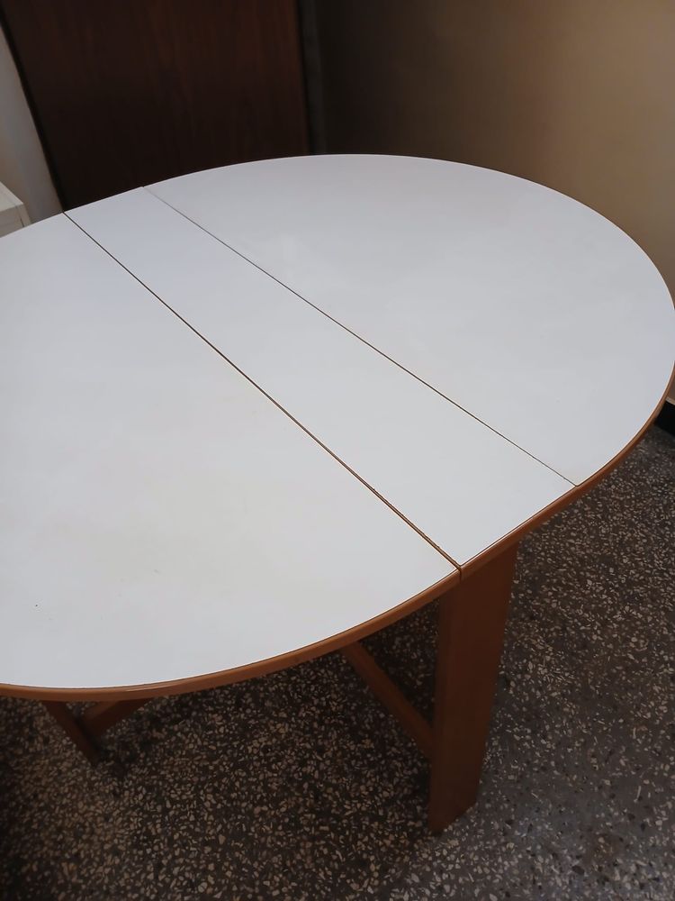 Stół okrągły ikea, rozkładany, składany