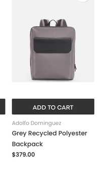Adolfo Dominguez рюкзак стильний оригінал брендовий  професійний