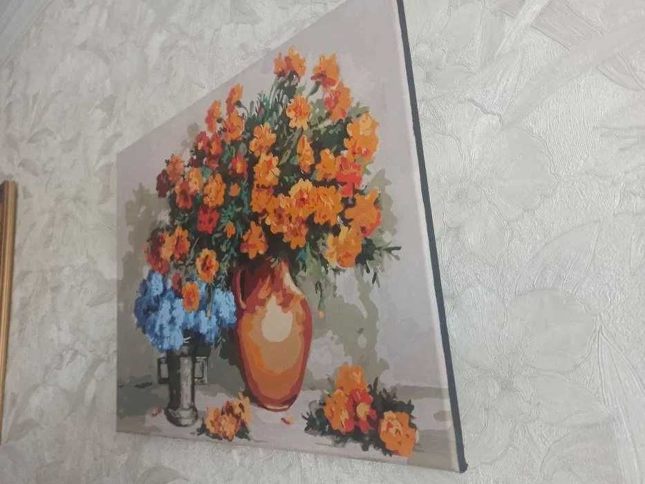 Розмальована картина за номерами