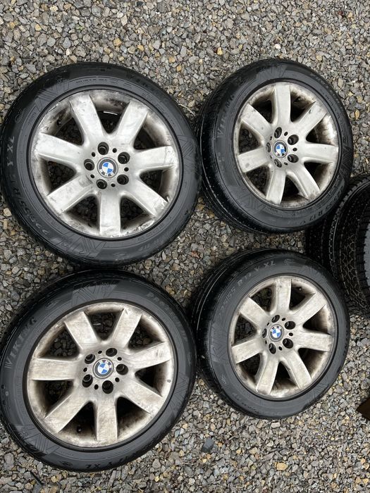 Alufelgi 17x55x225 z oponami Bmw e-38 e-39