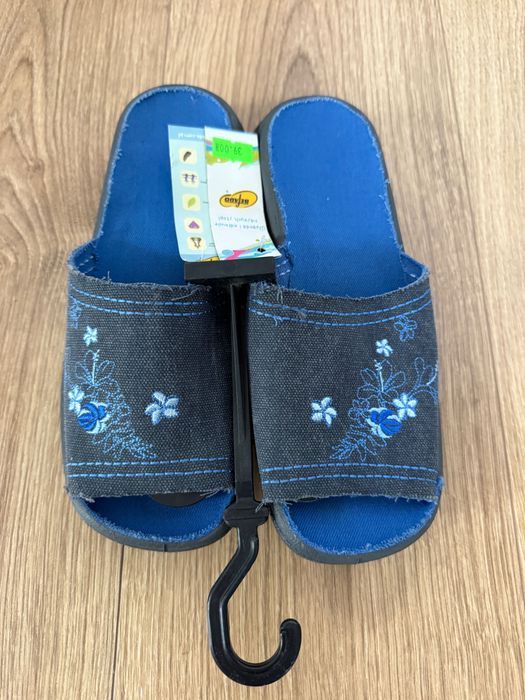 Wygodne kapcie Befado 37 idealne do domu, mega wygodne, nowe z metkami