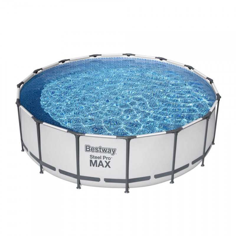 PISCINA 457X122CM Bestway  Round Steel Pro Max - Nova com Garantia