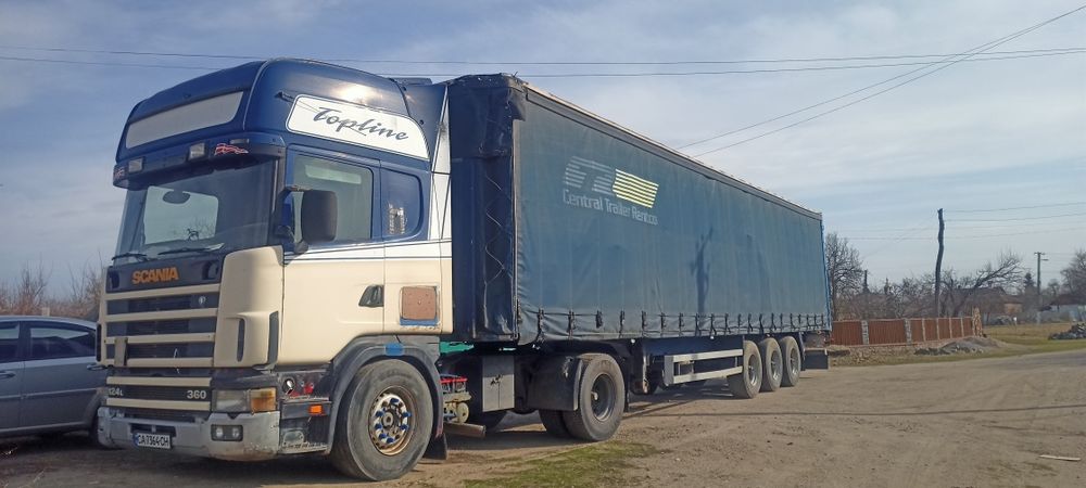 Продам Сканію 1999 року с полупричіпом Шмітс 1999 року випуска.
