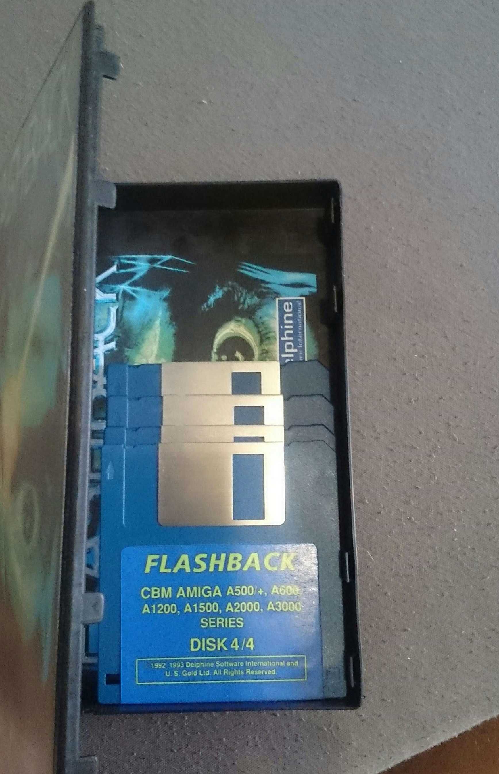 Flashback - Gry Dyskietki Dla crt tv Joystick mysz Amiga 500 plus 600
