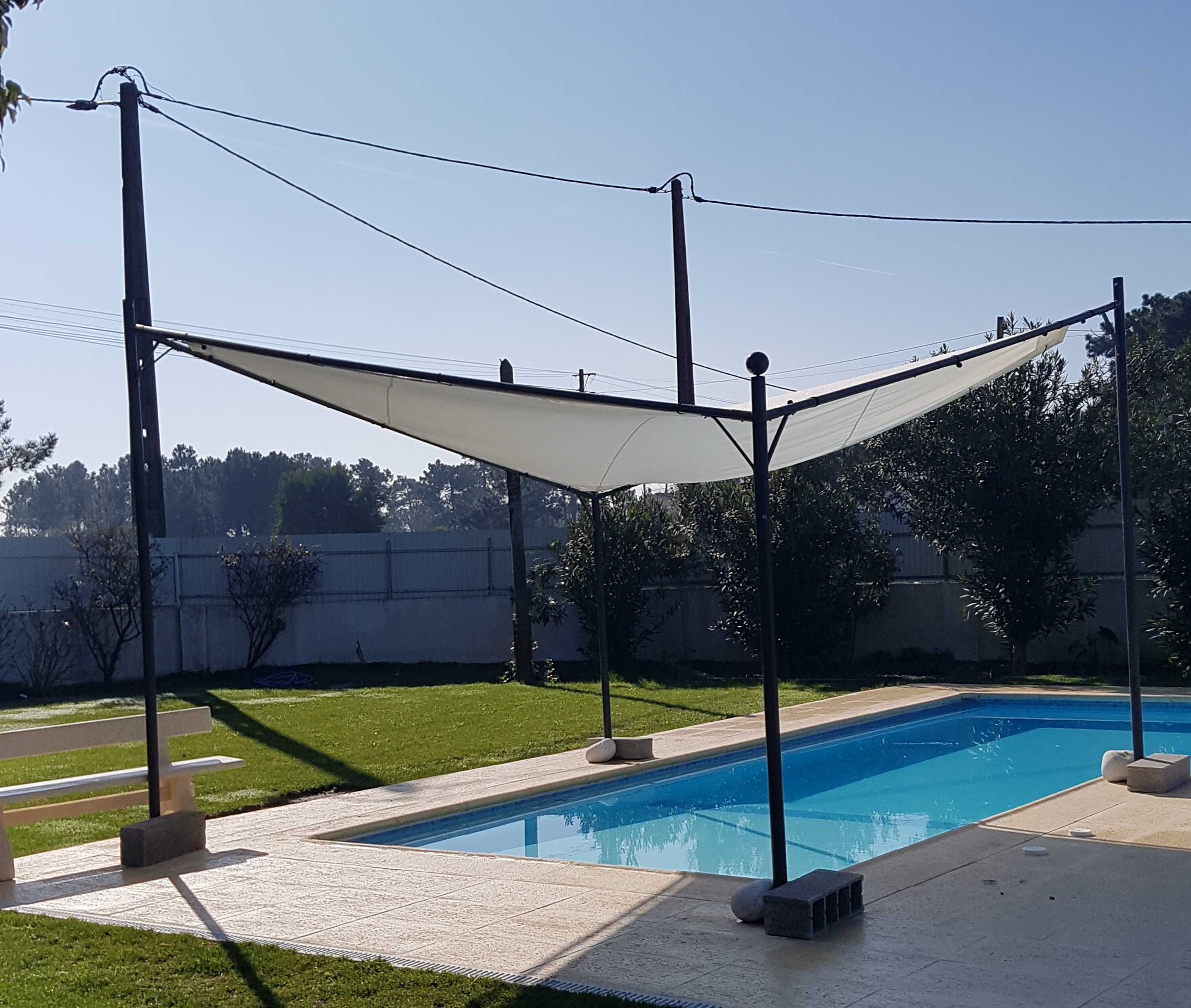 Toldo tipo VELA completo