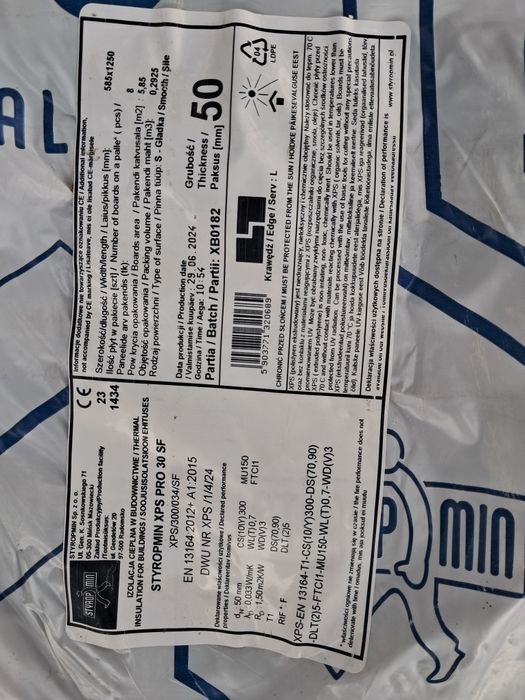 Styrodur styropian fundametowy 5cm