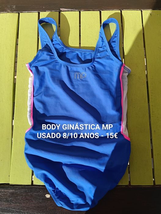 Body ginástica MP usado em bom estado 8/10 anos