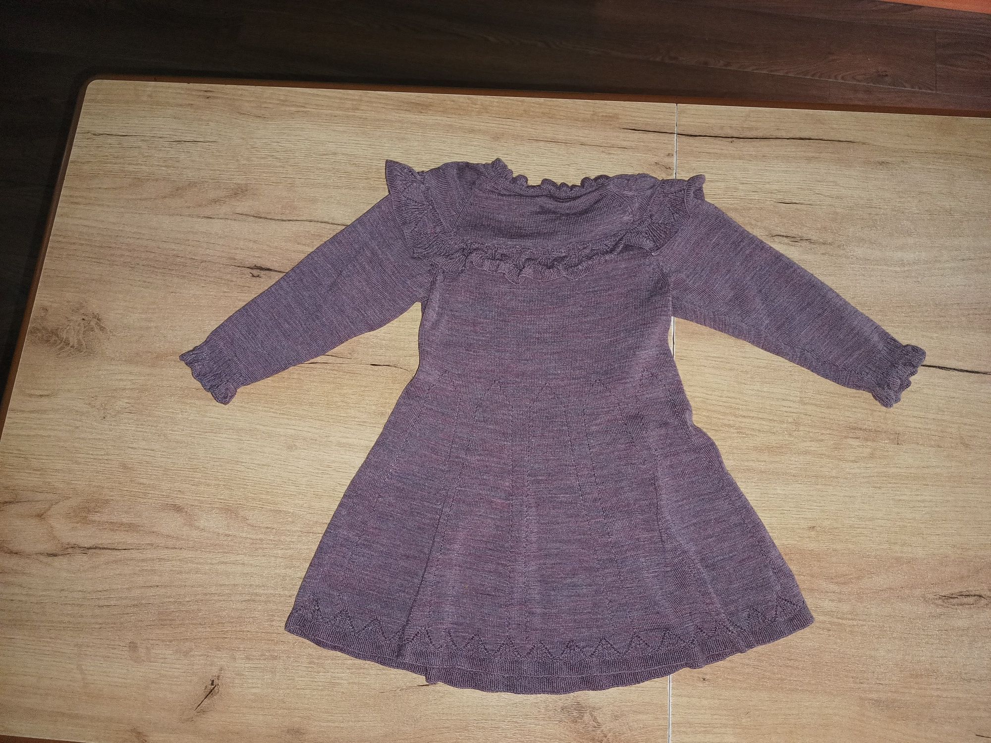 Piękna Sukienkę Name IT 100 procent Merino jak nowa