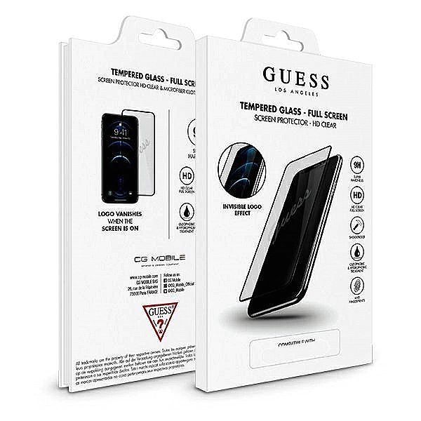 Szkło hartowane Guess Vintage Magic Logo na iPhone 12 mini