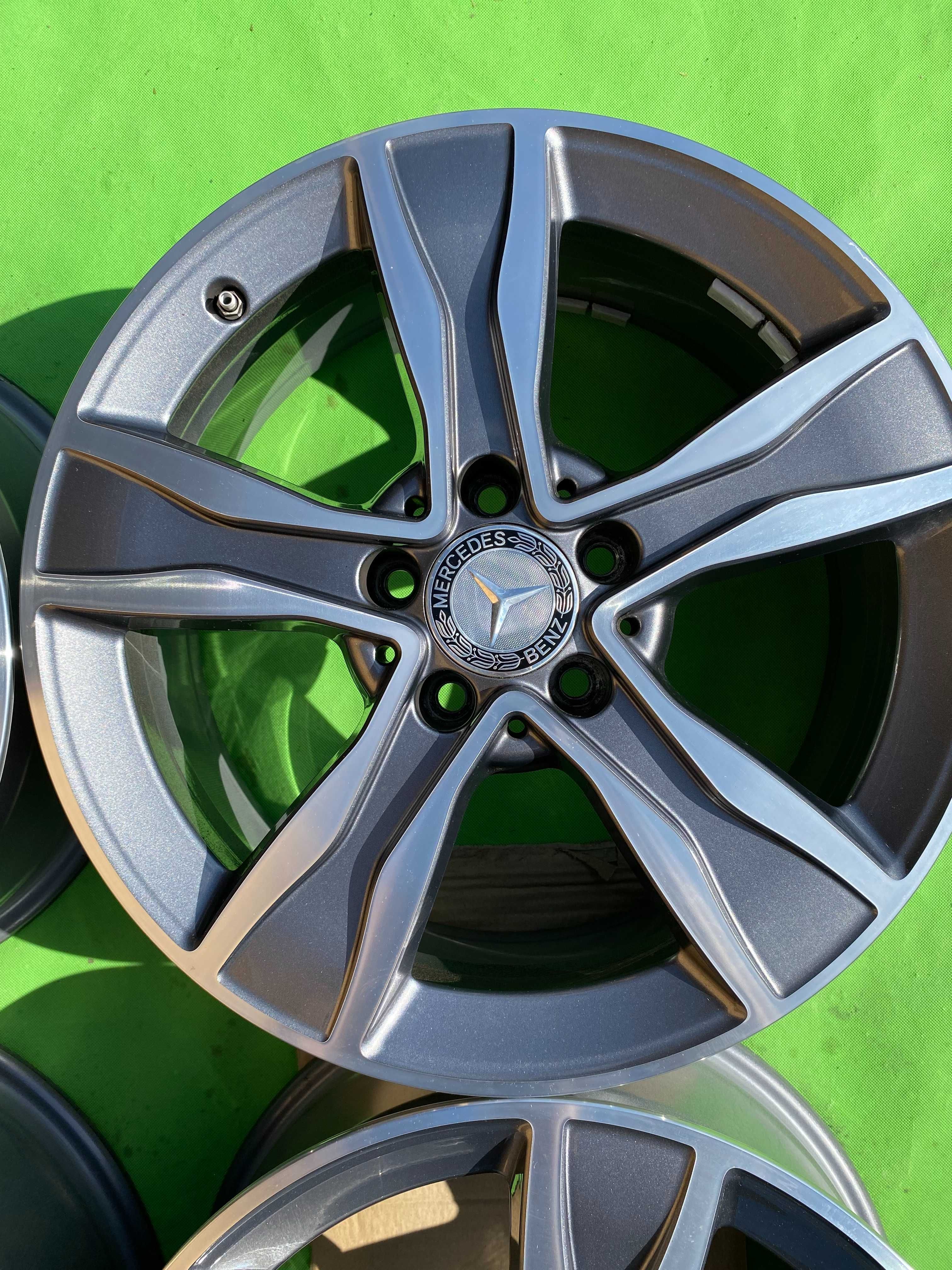 4 x felgi 5x112 7Jx17 ET48 OEM Mercedes 57.1