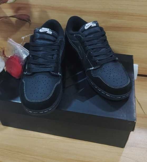 Jordan 1 Retro Low OG SP Travis Scott Black Phantom EU.42