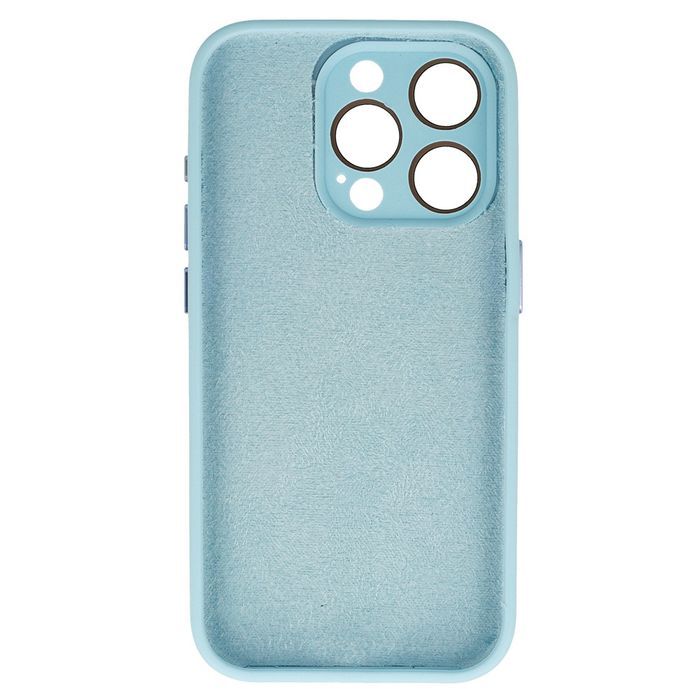Tel Protect Lichi Soft Case Do Iphone 15 Pro Max Jasnoniebieski
