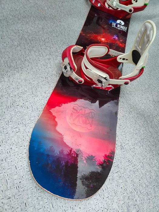 Fajna Deska all-mtn SALOMON THE WONDER 150 cm + wiązanie SALOMON!