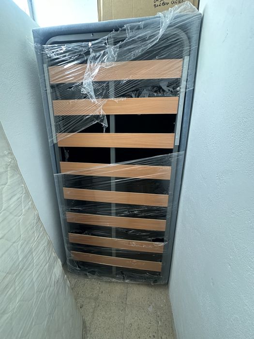 Cama de Solteiro + Colchão, Arboretto