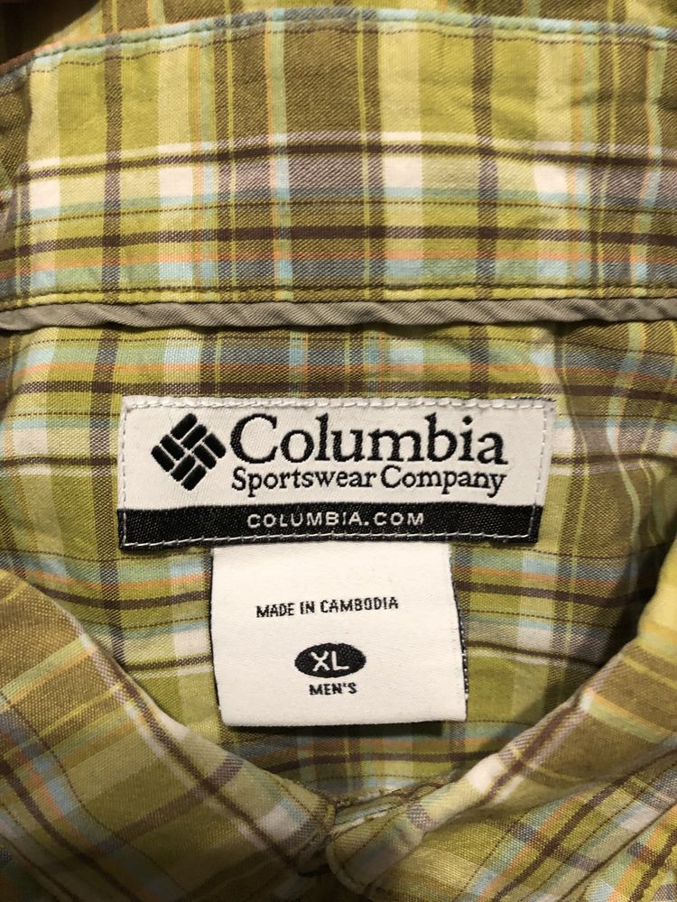 Чоловіча трекінгова рубашка, теніска Columbia