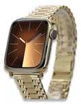 Złota bransoleta 14k 585 do zegarka męskiego Apple watch mbw012apple W