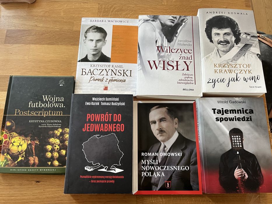 Komplet ksiazek 7 sztuk
