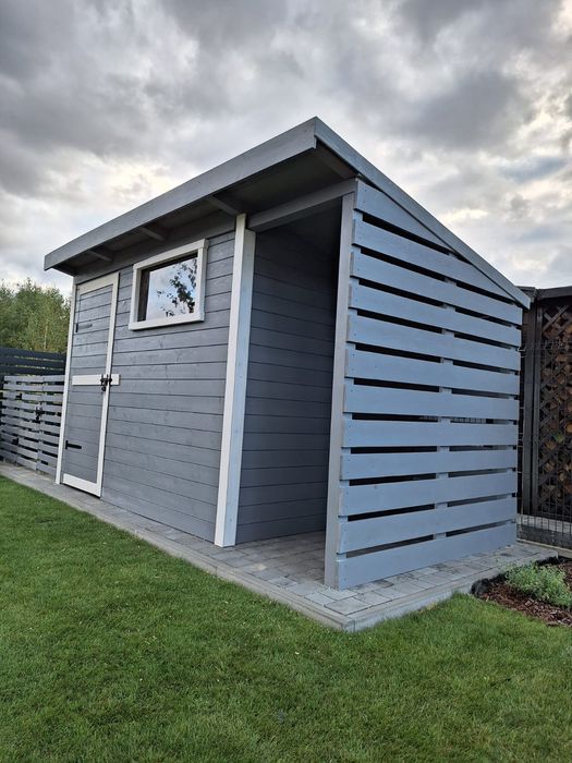 Domek narzędziowy szopka garaż wiata narzędziowka składzik skrytka