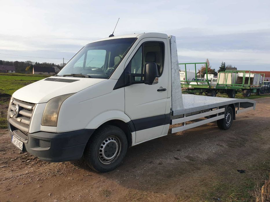 Crafter 2.5 tdi Autolaweta laweta najazd Nowy Bardzo ładny 384tyś km