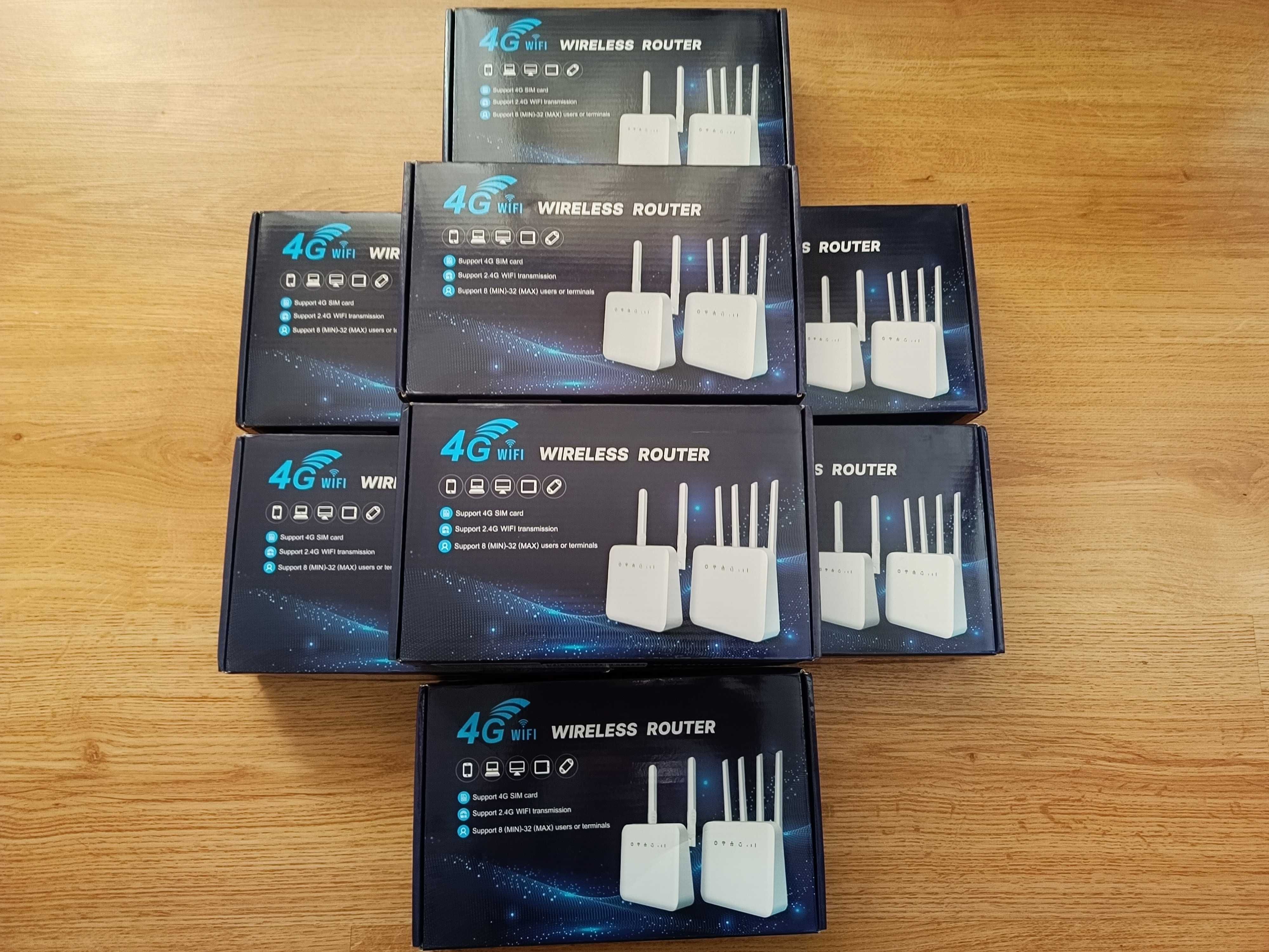 WiFi Роутер модем 4G/3G LTE SIM картка 2 порта LAN до 32 абонент USB
