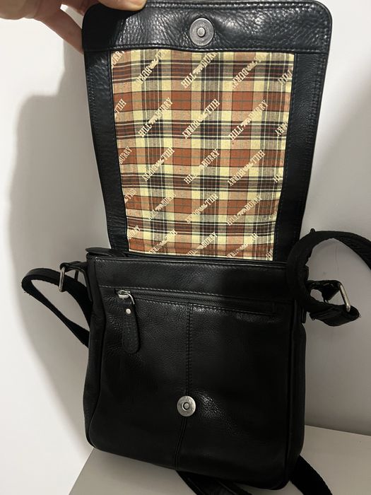 Чоловіча шкіряна сумка