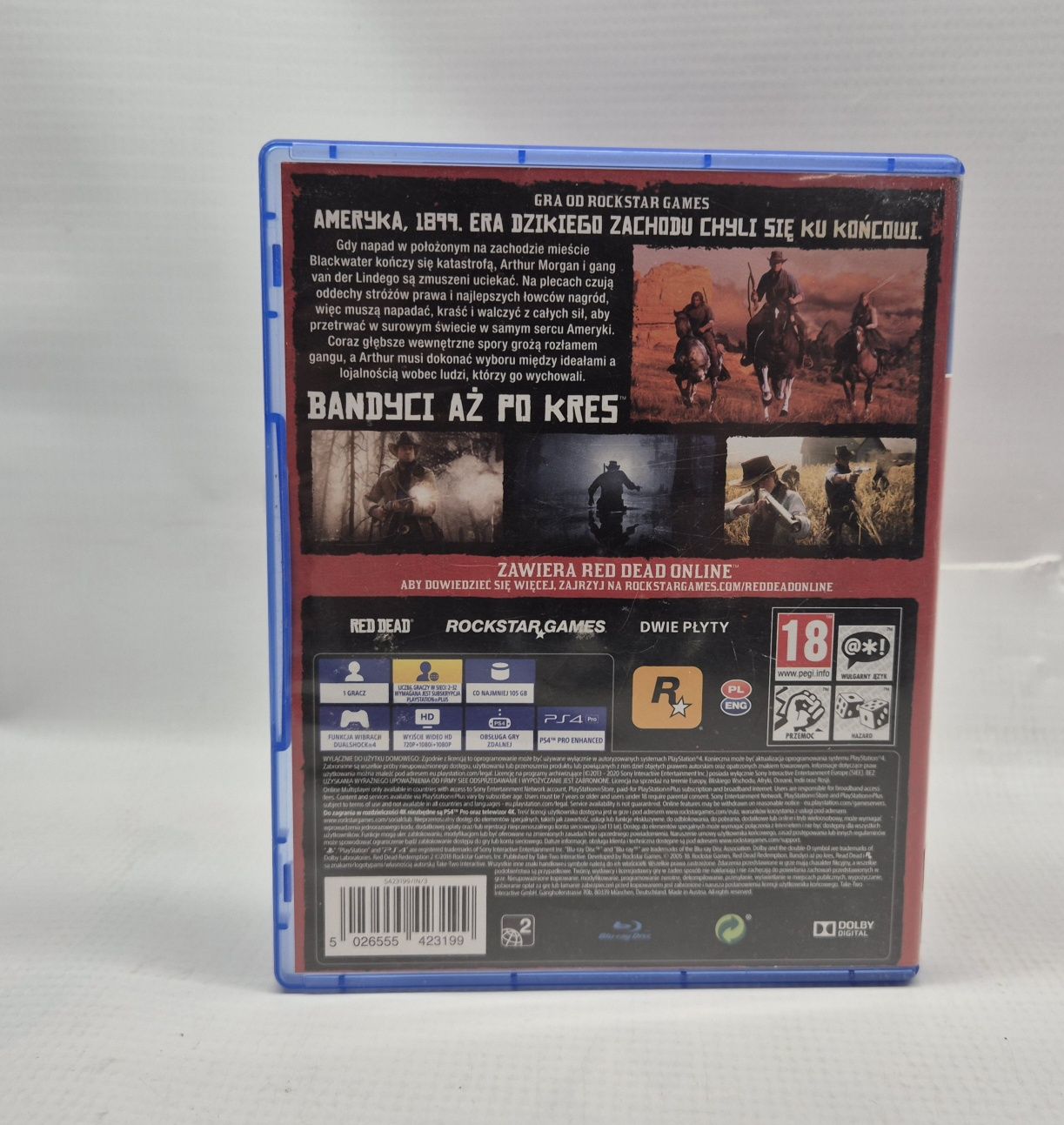 Gra RED DEAD REDEMPTION II PS4, Komis Jasło Czackiego