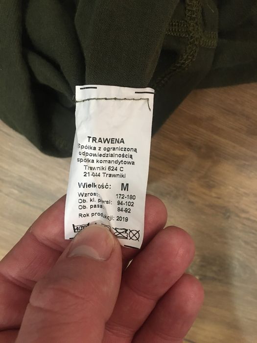 Koszulka z dlugim rekawem mon wojskowa WP