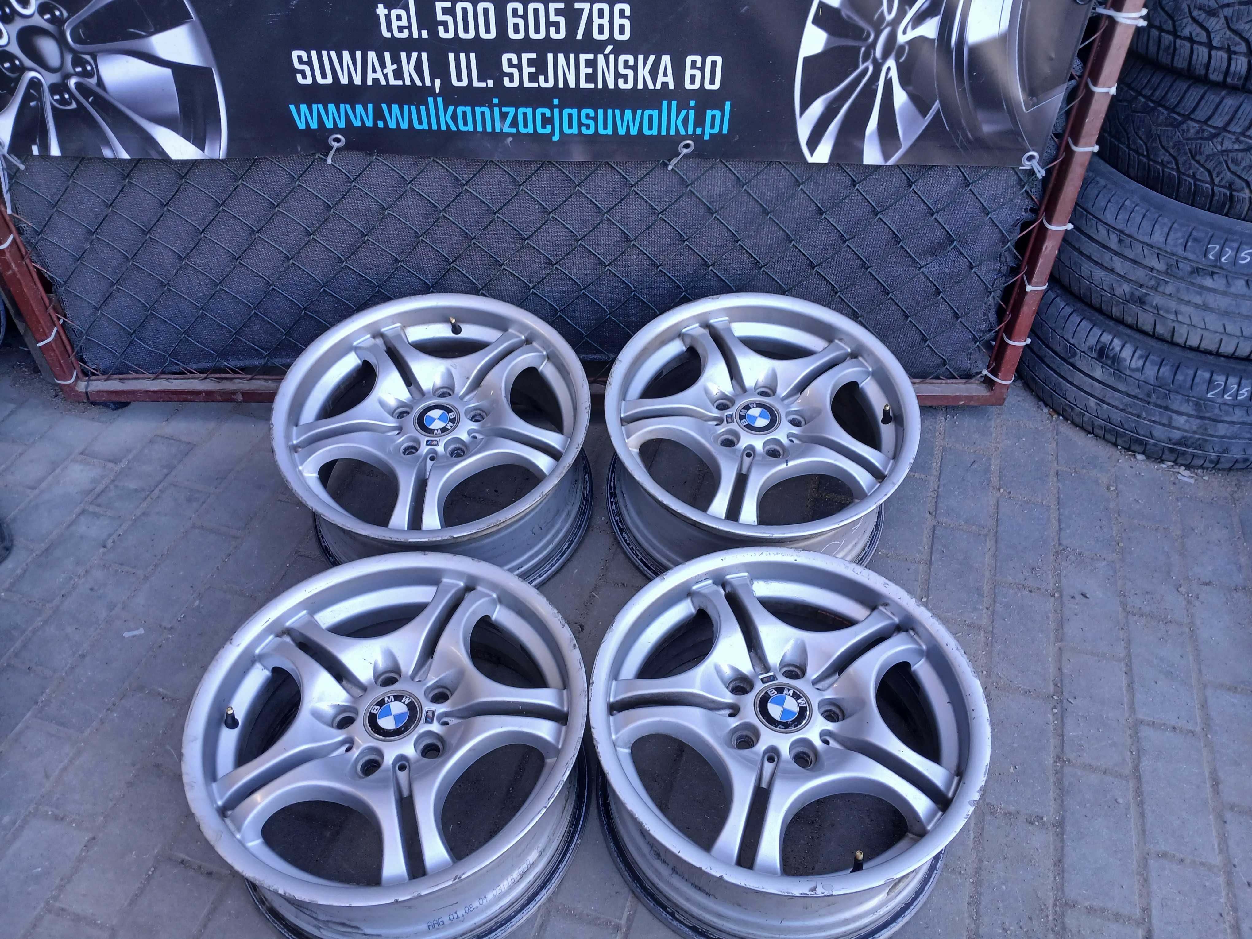 4x felgi R17 5x120 7.5J (ET41) 8.5J(ET50) Bmw 1 2 3 E36 E46 M3 4 X1 X3