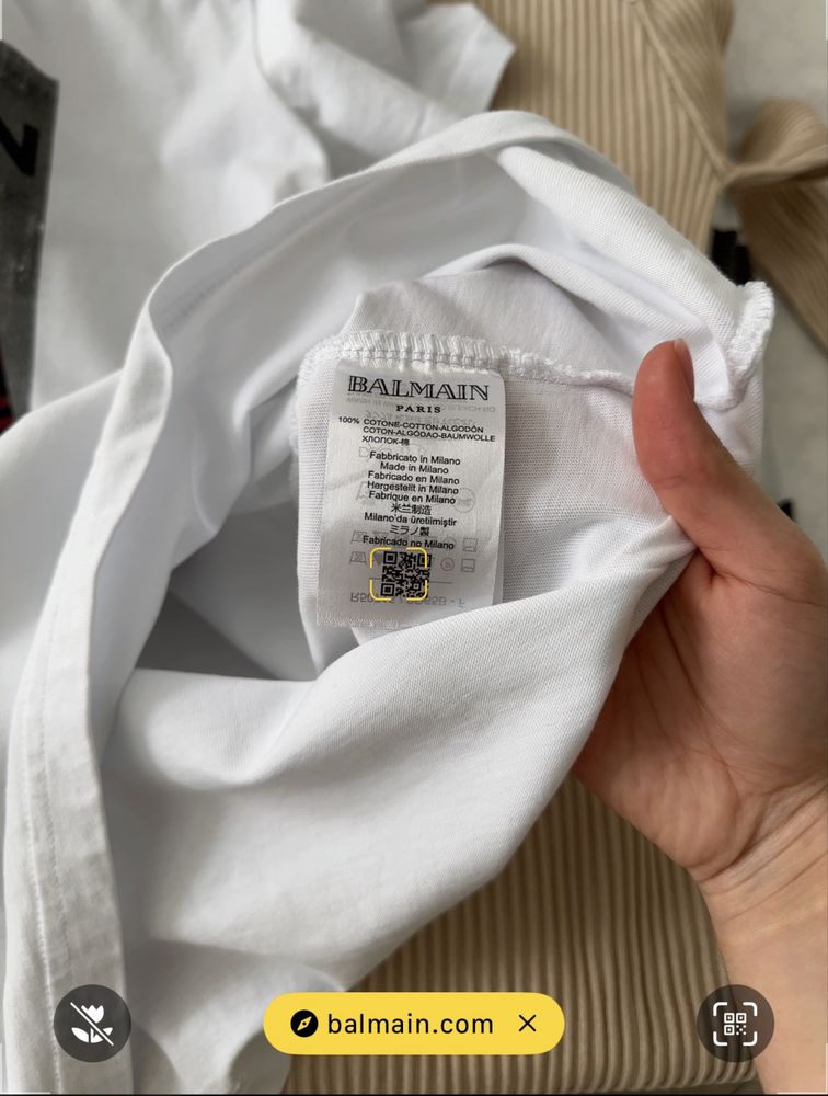 Нова чоловіча футболка Balmain