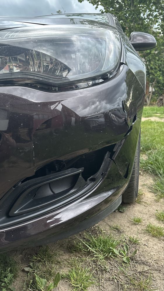 Zderzak przód opel astra J (13-15) brazowy (Z41C)