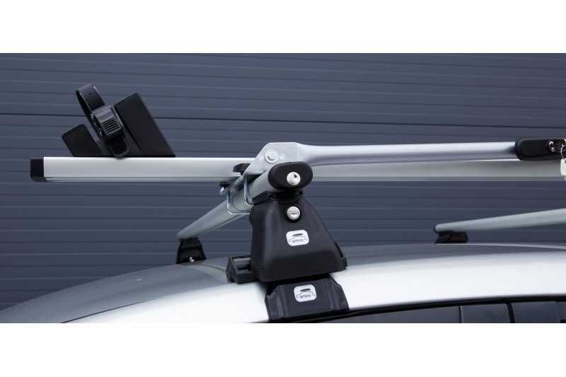 Bagażnik rowerowy uchwyt na dach na rower aluminiowy zamek AMOS TOUR