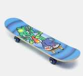 Drewniania Niebieska Deskorolka SKATEBOARD 80cm 7-WARSTWOWA