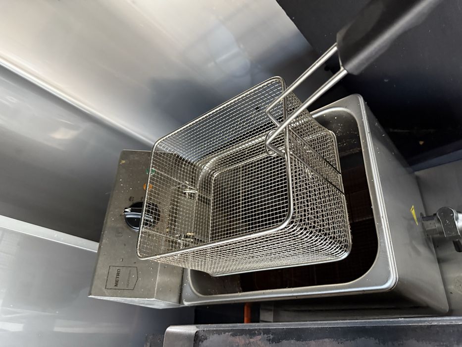 Stól gastronomiczny  200x60, frytownica, pólka gastronomiczna