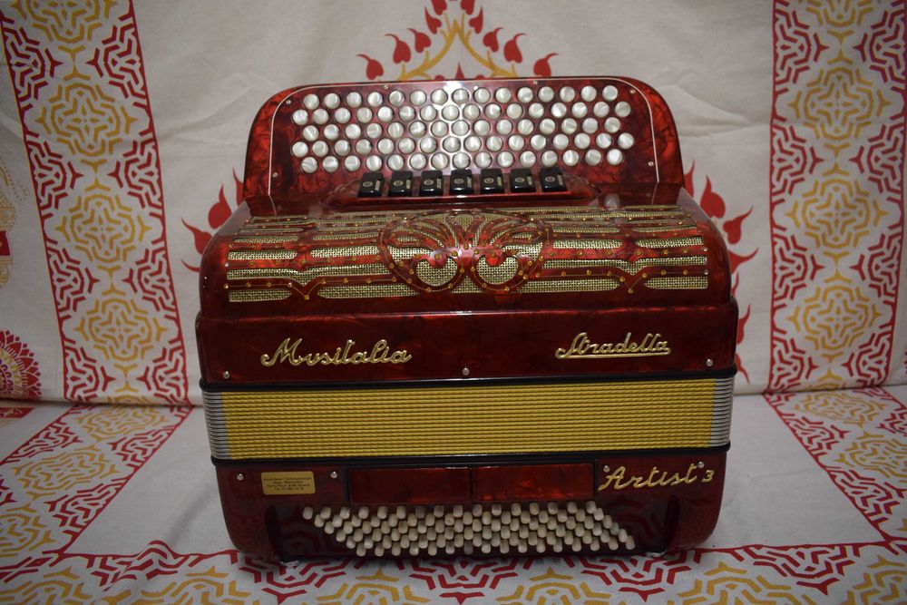 Acordeao Musitalia stradela  3 Voz, N 14