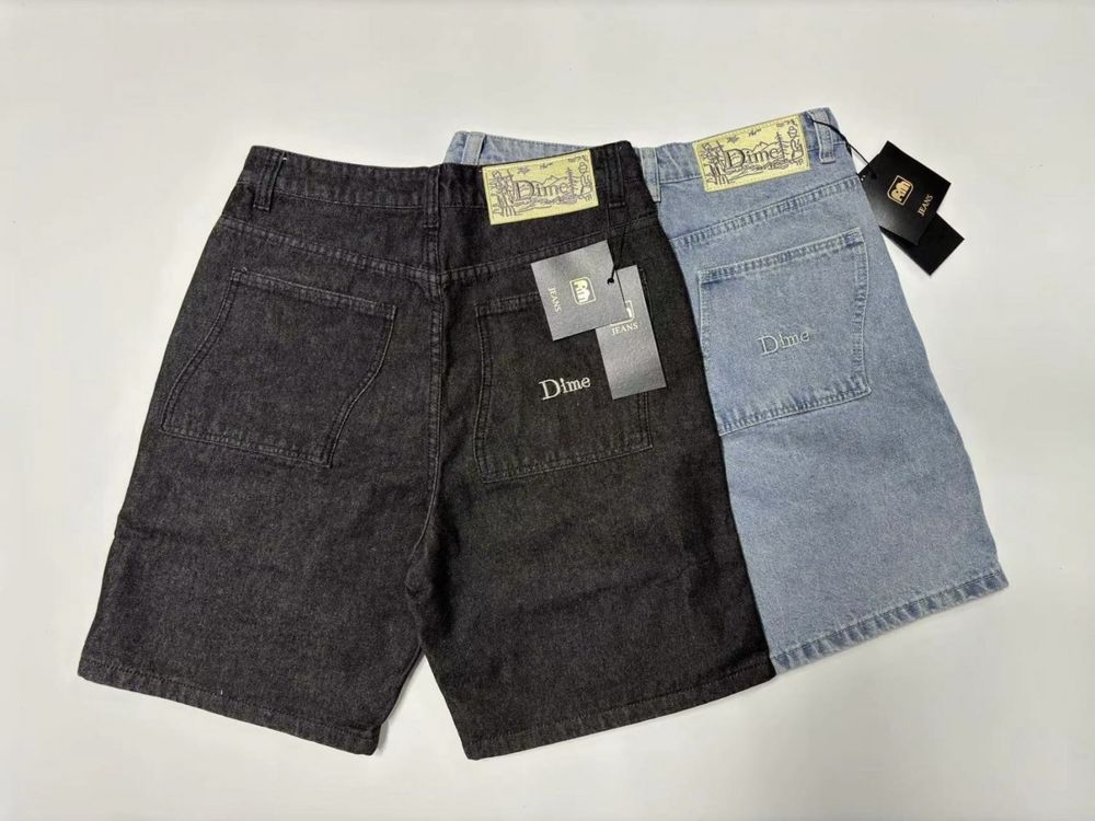 Широкі шорти Dime, baggy shorts, Дайми джинсові, y2k, sk8, в наявності