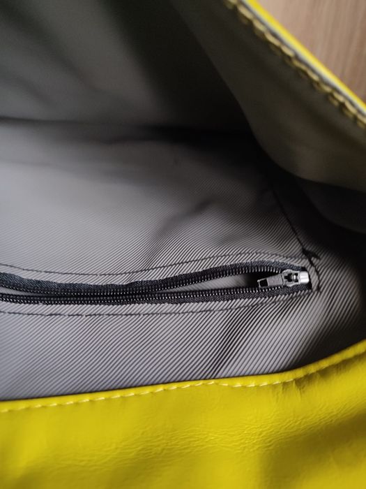 Torba limonkowa damska na ramię