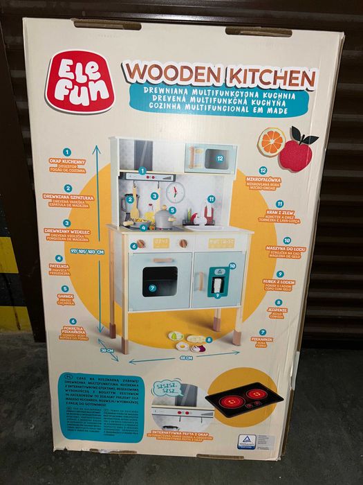 Kuchnia drewniana dla dzieci
