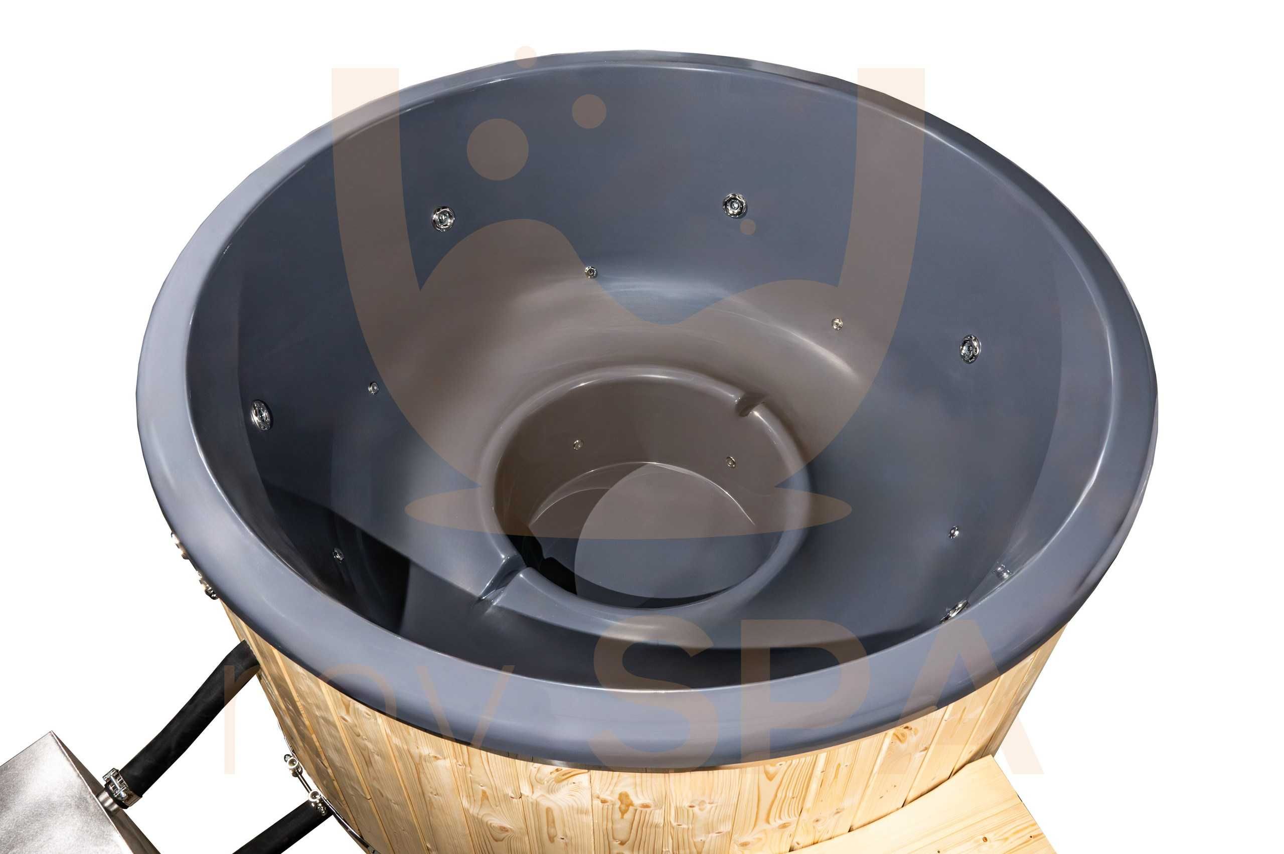 Ruska bania Balia ogrodowa  Jacuzzi Hot Tub SPA Pokrywa Termiczna