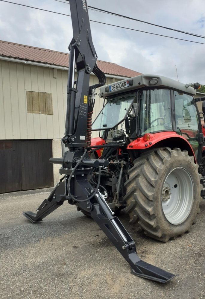 BMF 650 6.5m Zuraw HDS do Przyczepa Lesna BMF  Maskiner