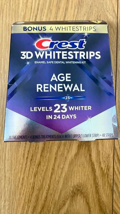 Paski wybielające zęby Crest 23 Levels Professional - najnowsze z USA
