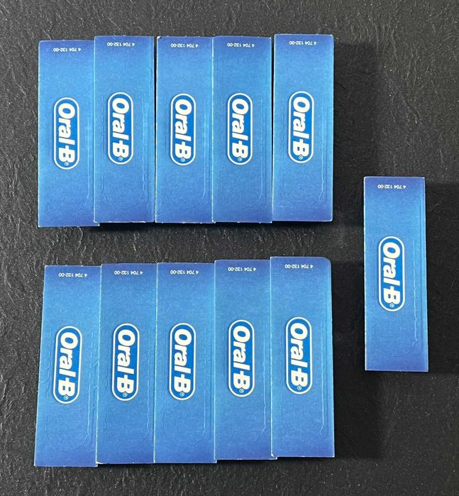 Oral-B Pro CrossAction Końcówki Do Szczoteczek Elektrycznych 11 sztuk