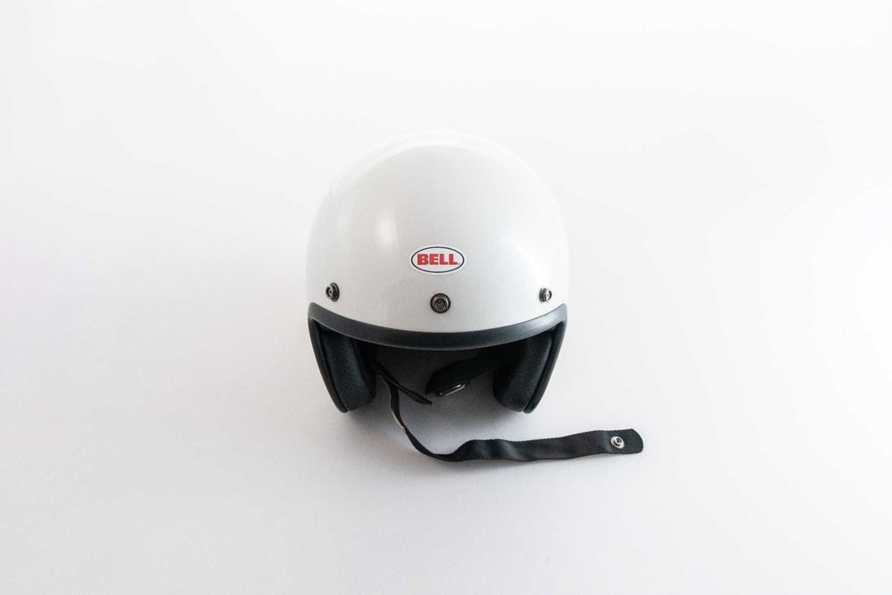 Kask otwarty BELL Custom 500 biały rozmiar S