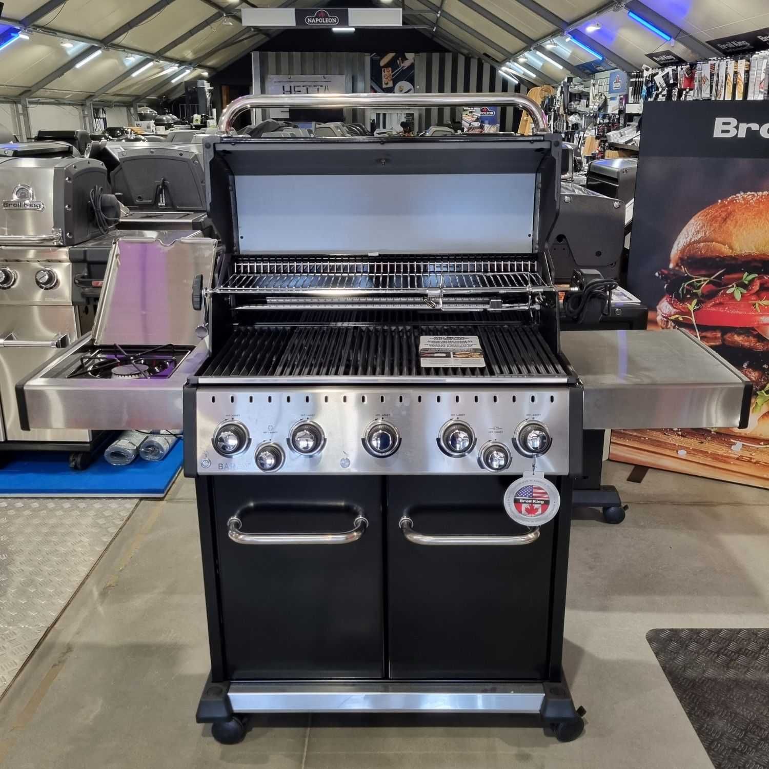 Grill gazowy Broil King Baron 590 z EKSPOZYCJI - STAN IDEALNY