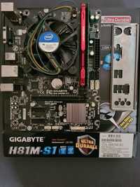 Procesor I5 4460 płyta główna Gigabyte h81m-s1 8gb DDR3