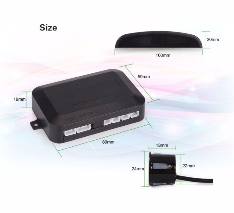 Sensores de Estacionamento Localizadores e OBD